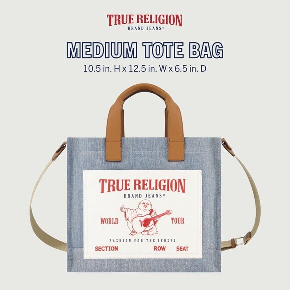 Tote, Women's Medium Travel Shoulder Bag with Adjustable Strap - Picture 2 of 7